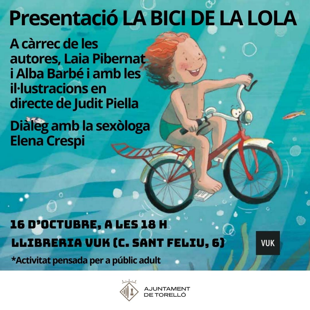 Presentació La bici de la Lola post instagram
